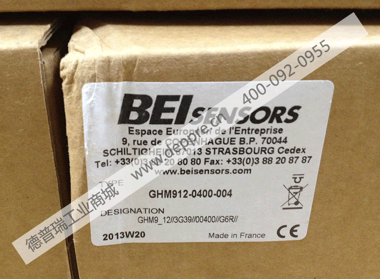 BEISensors编码器GHM912-0400-004